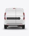 Panel Van Mockup - Back View