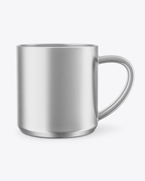 Metallic Mug Mockup