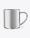 Metallic Mug Mockup