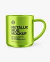 Metallic Mug Mockup