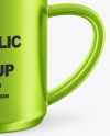 Metallic Mug Mockup