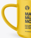 Matte Mug Mockup