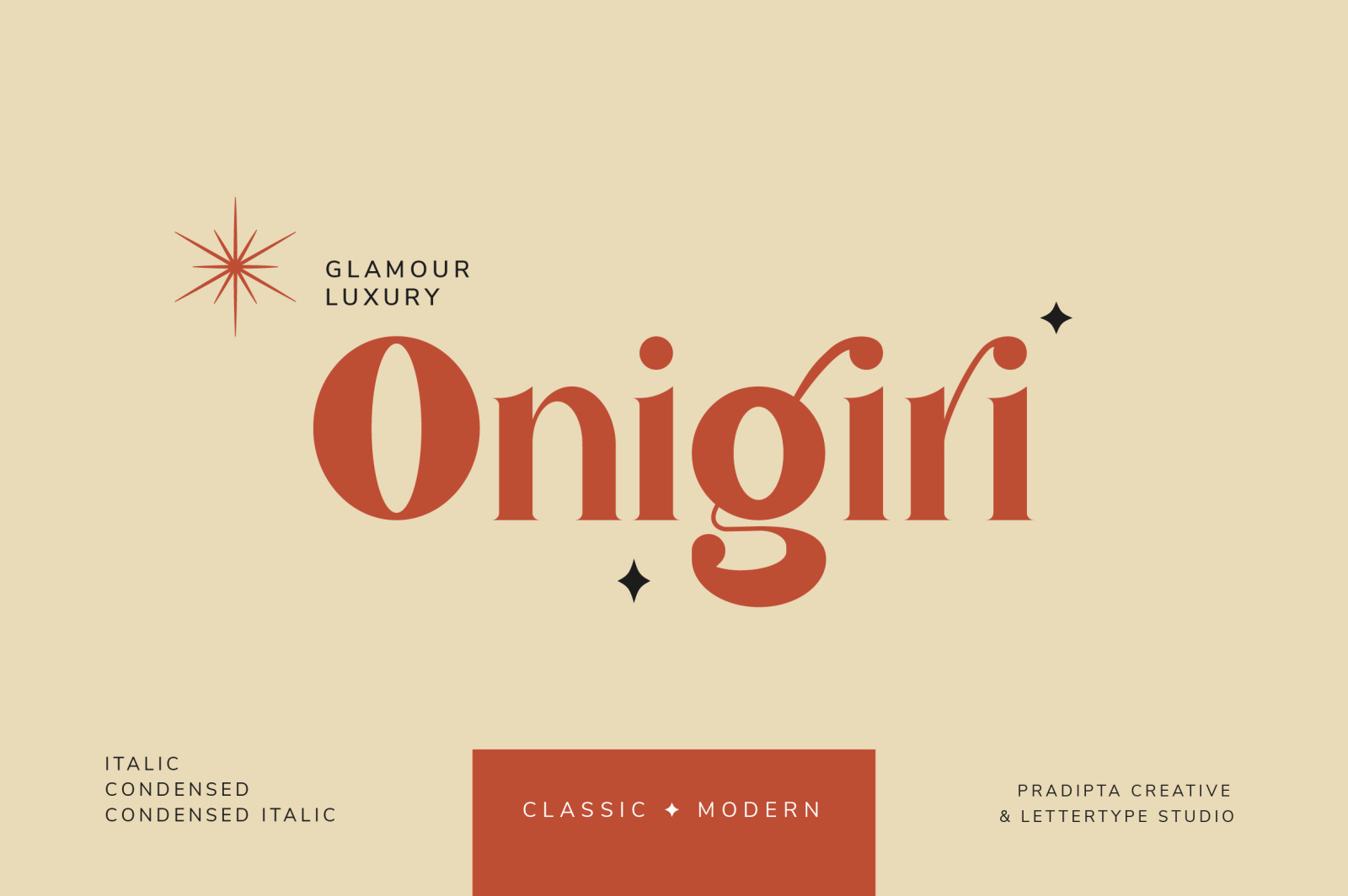 Belgia - Modern Classic Font