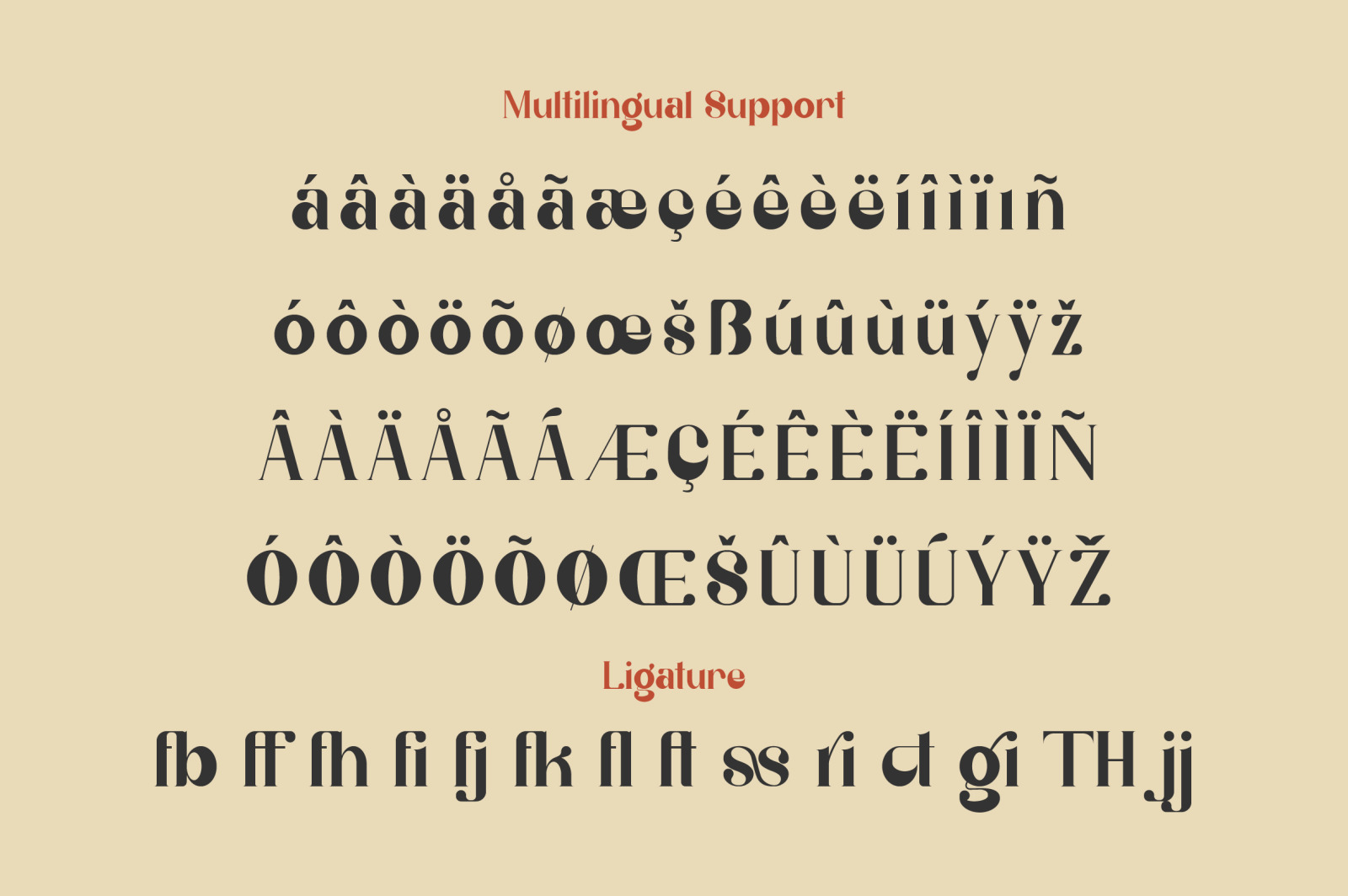 Belgia - Modern Classic Font