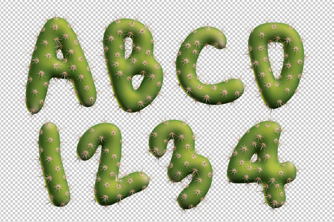 Texas Cactus Font