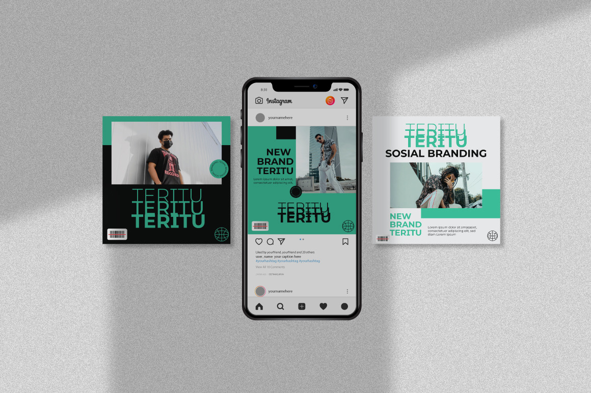 Teritu Instagram Template Teritu Instagram Template