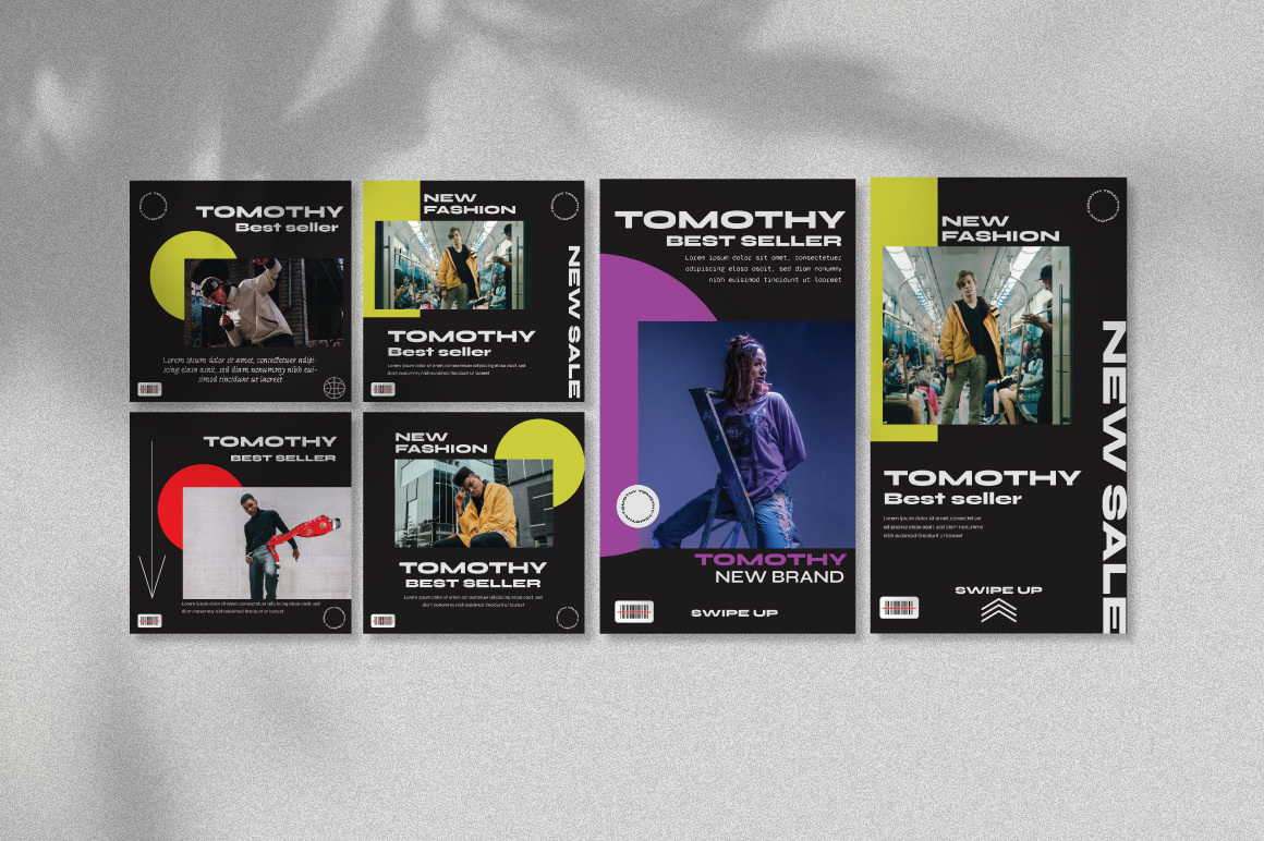 Temothy Instagram Template Temothy Instagram Template