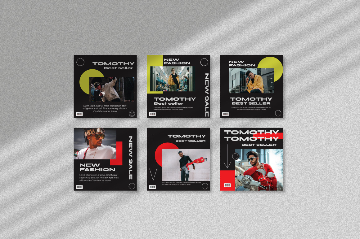 Temothy Instagram Template Temothy Instagram Template