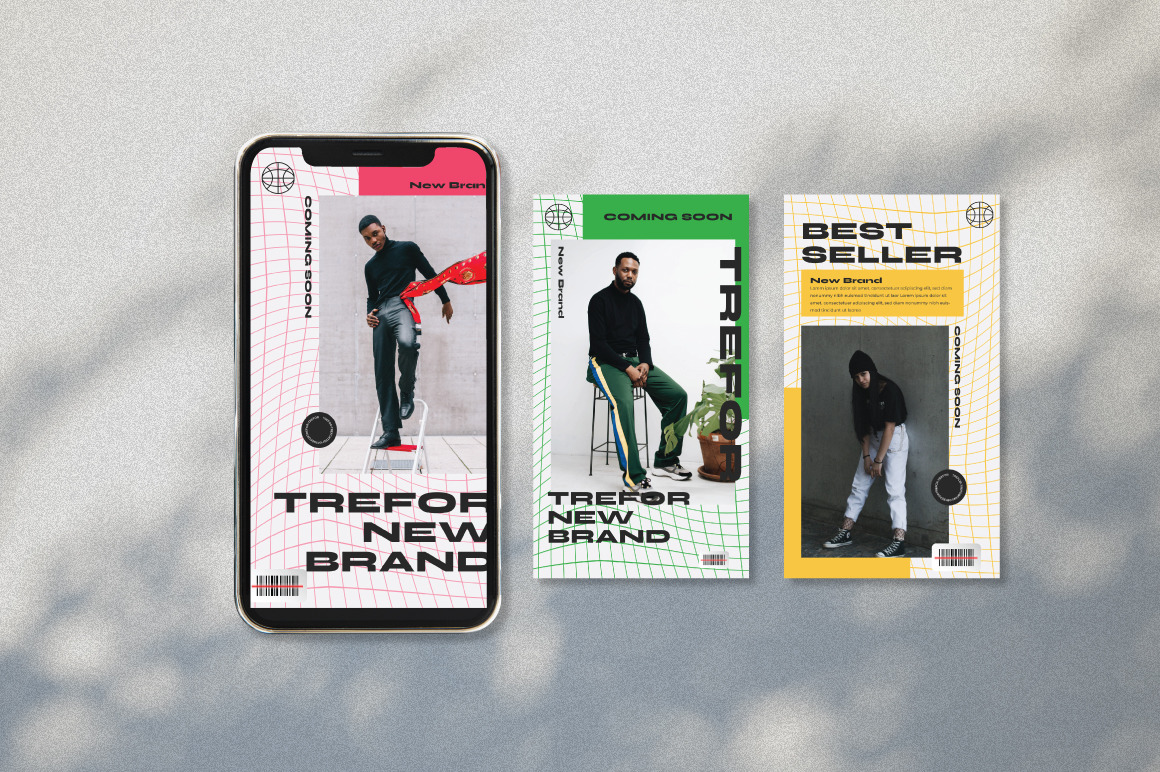 Trefor Instagram Template