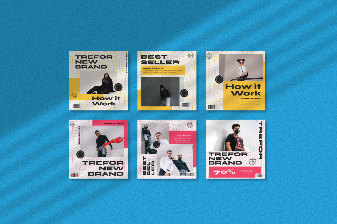Trefor Instagram Template Trefor Instagram Template