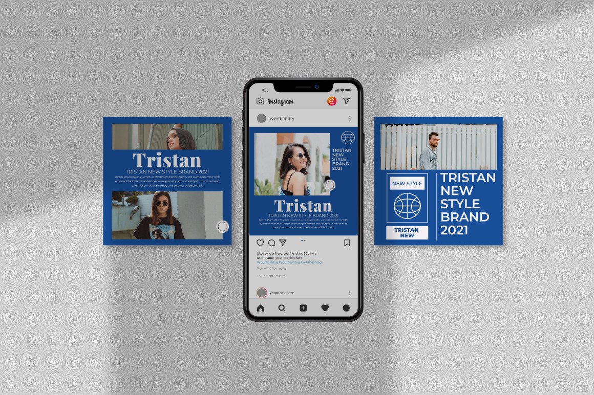 Tristan Instagram Template