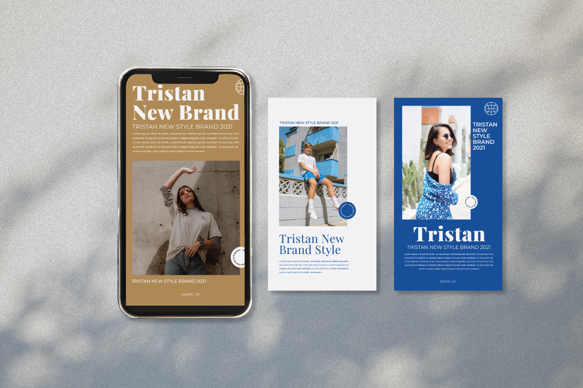 Tristan Instagram Template