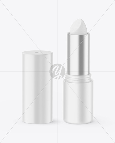 Opened Matte Lipstick Mockup