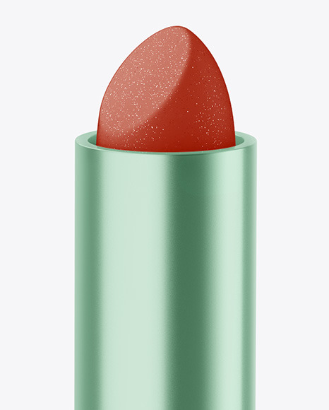 Opened Matte Lipstick Mockup