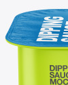 Matte Dipping Sauce Mockup