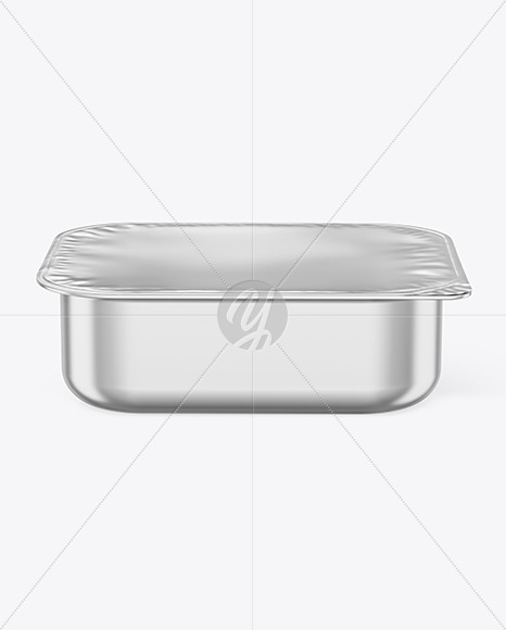 Metallized Dipping Sauce Mockup