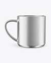 Metallic Mug Mockup