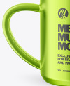 Metallic Mug Mockup