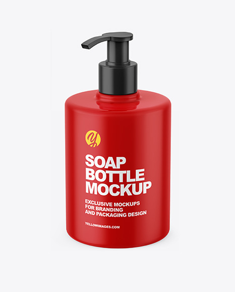 Matte Soap Bottle with Pump Mockup - Liquid+Soap+Dispenser+Bottle+Mockup+Bottle+Mockup+Soap+Soap+Dispenser