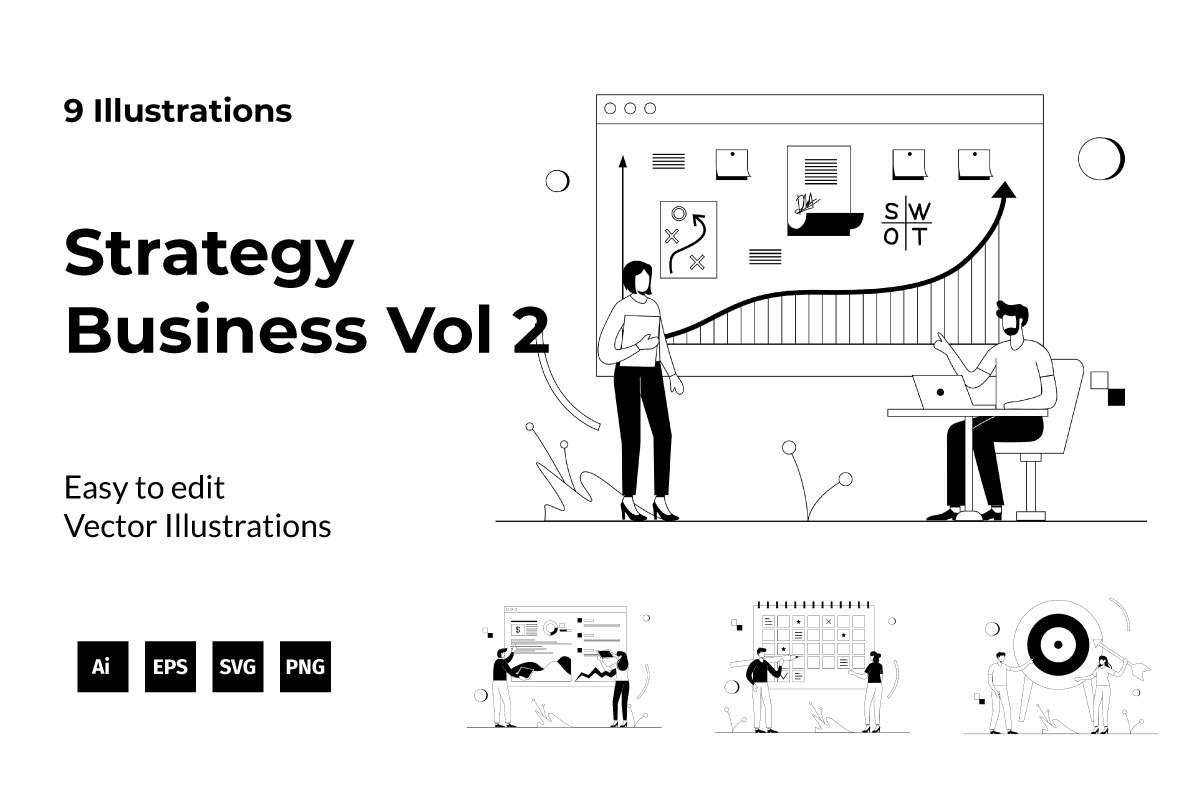 Strategy Business Illustration Vol 2