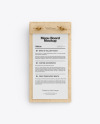 Small Wooden Menu Board Mockup