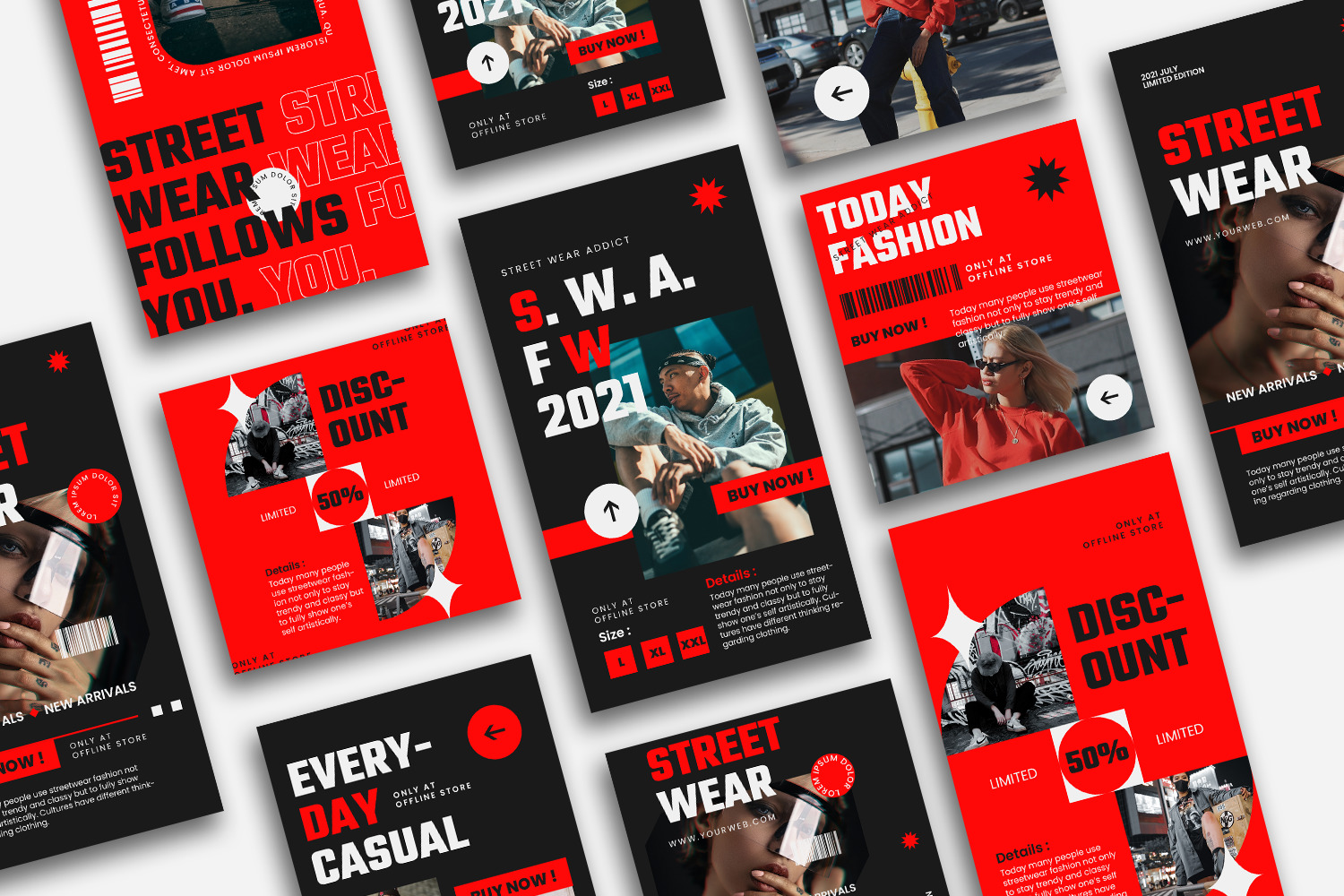 Blavk Instagram Template Blavk Instagram Template
