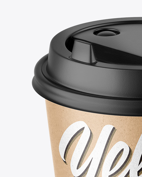 Kraft Coffee Cup Mockup Kraft Coffee Cup Mockup