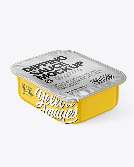 Glossy Dipping Sauce Mockup