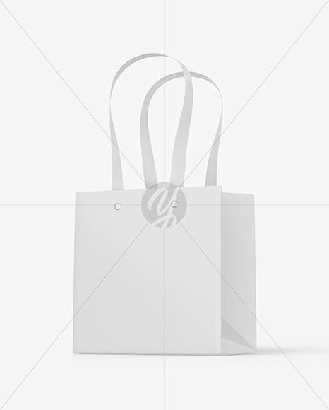 Glossy Shopping Bag Mockup