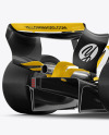 Formula-1 2022 Mockup - Back Half Side View