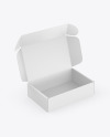 Opened Paper Box Mockup