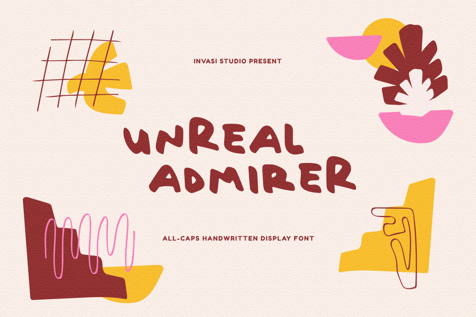 Unreal Admirer | Display Font