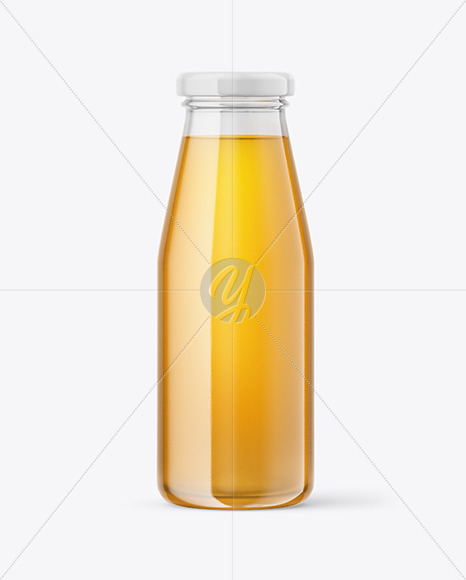 Apple Juice Bottle Mockup