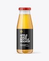 Apple Juice Bottle Mockup