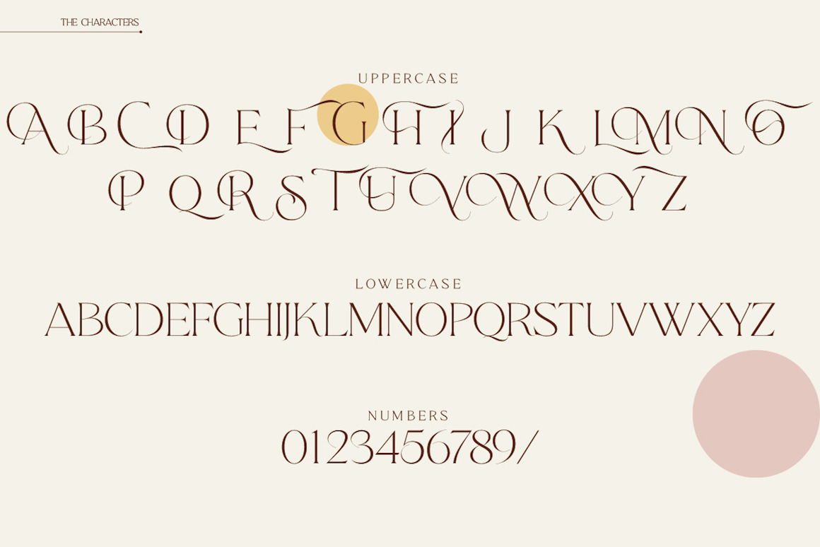 Qene-G Font Duo | Serif &amp; Signature Script