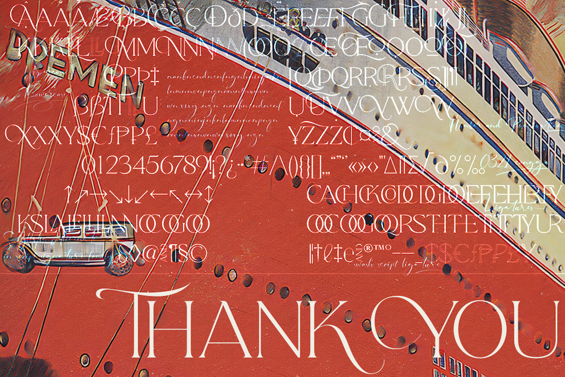 Qene-G Font Duo | Serif & Signature Script Qene-G Font Duo | Serif & Signature Script