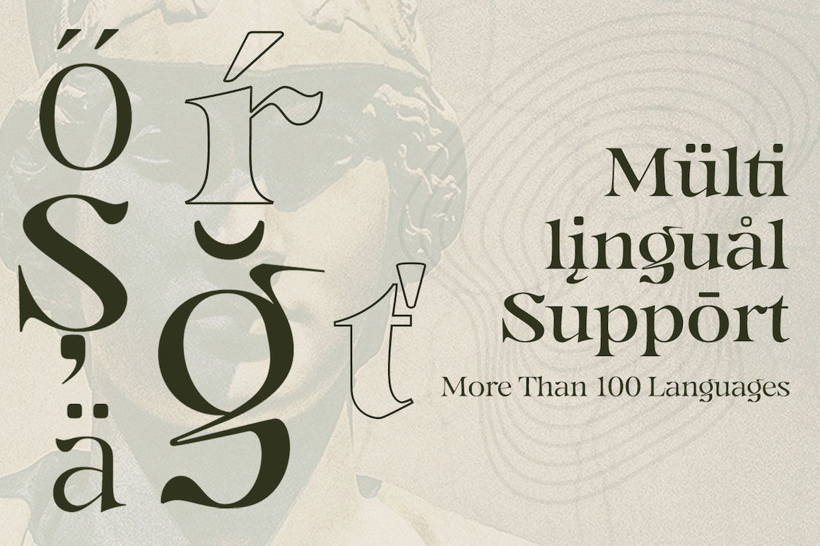 Gegor | Serif Experimental Display Font.