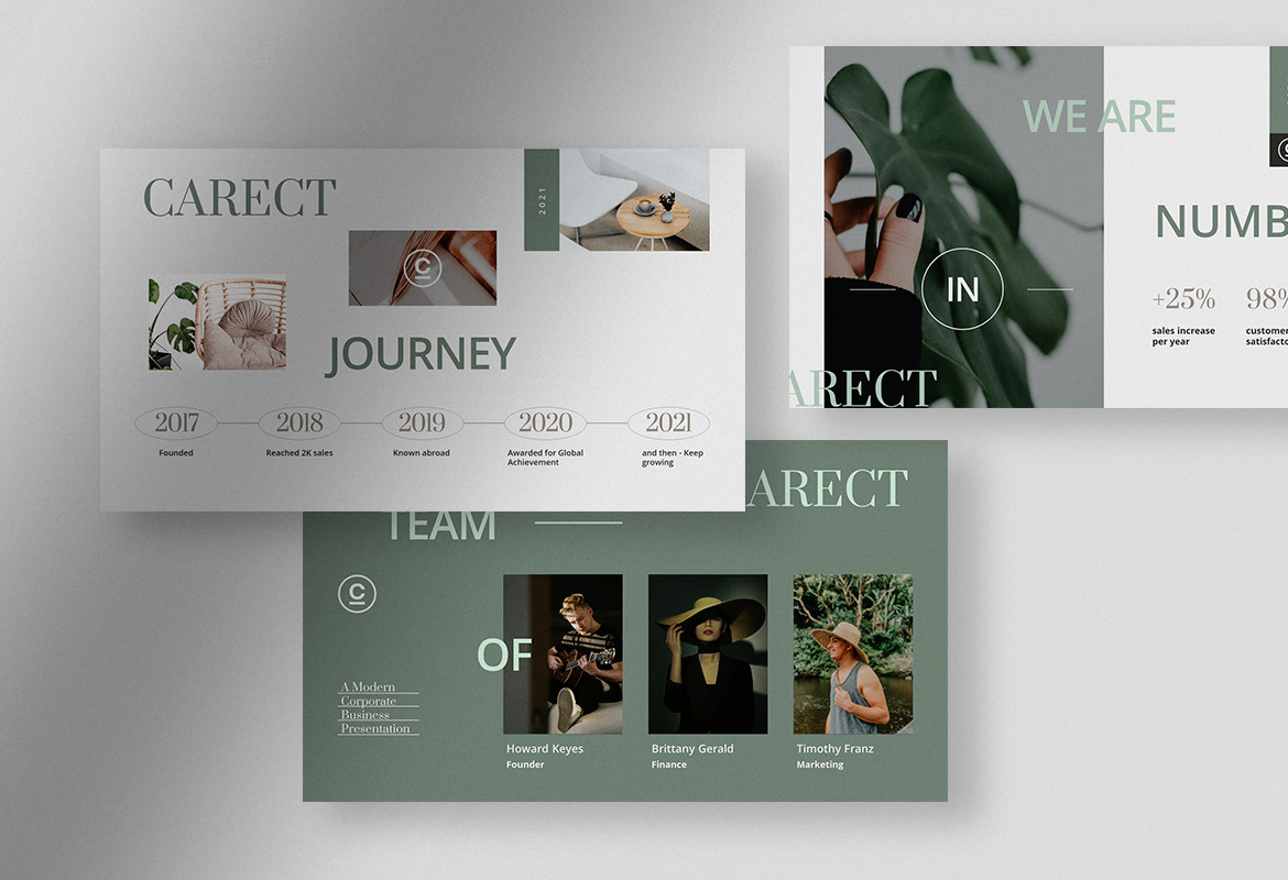 Carect - Modern Sage Corporate Business Presentation Carect - Modern Sage Corporate Business Presentation