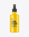 Glossy Plastic Spray Bottle Mockup