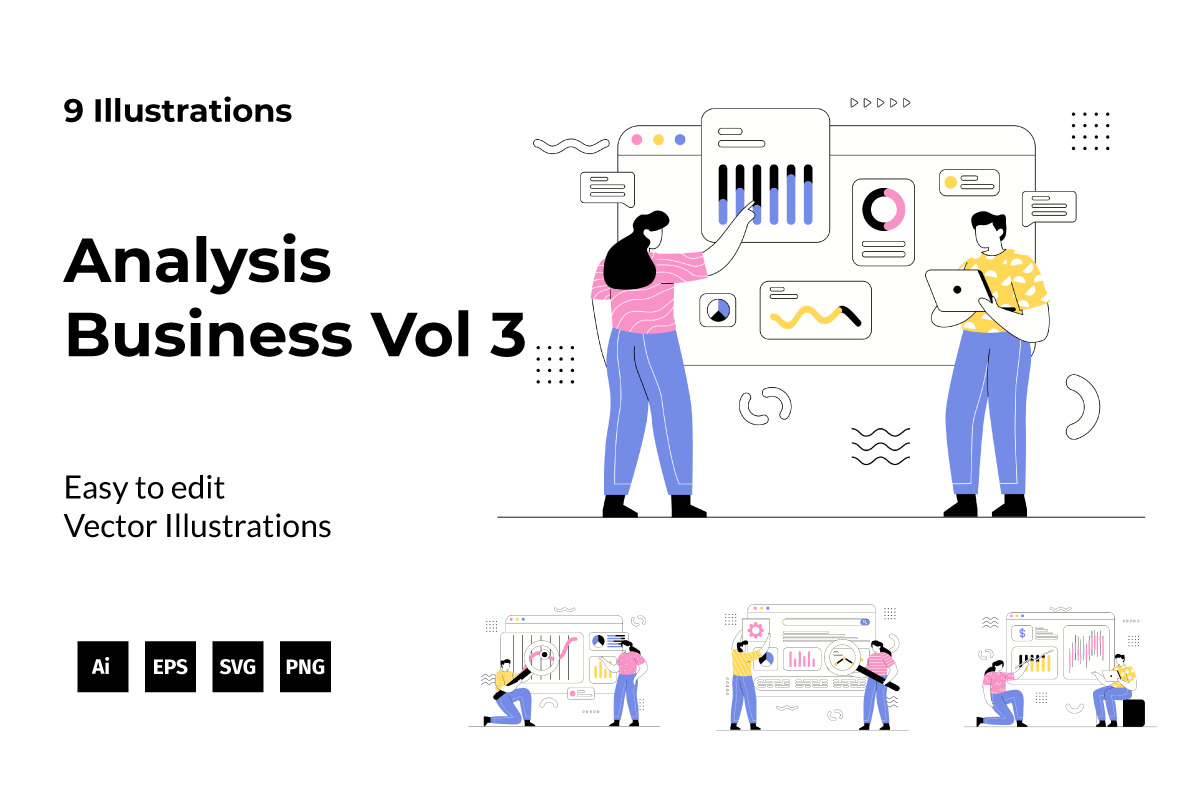 Analysis Business Illustration Vol 3