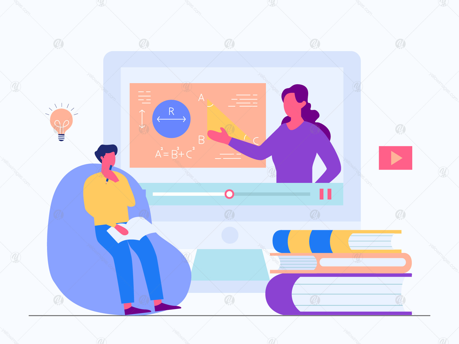 Online Education Illustration Vol 1 Online Education Illustration Vol 1