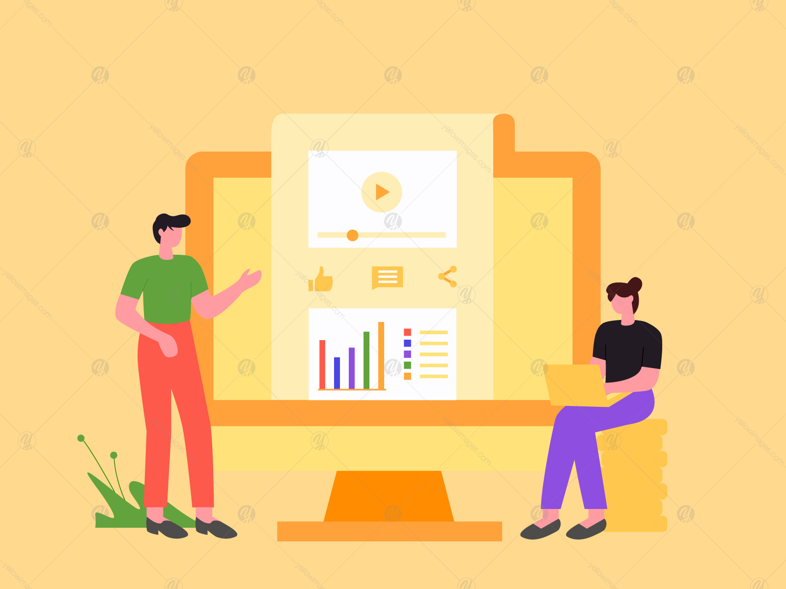 Digital Marketing Illustration Vol 1 Digital Marketing Illustration Vol 1