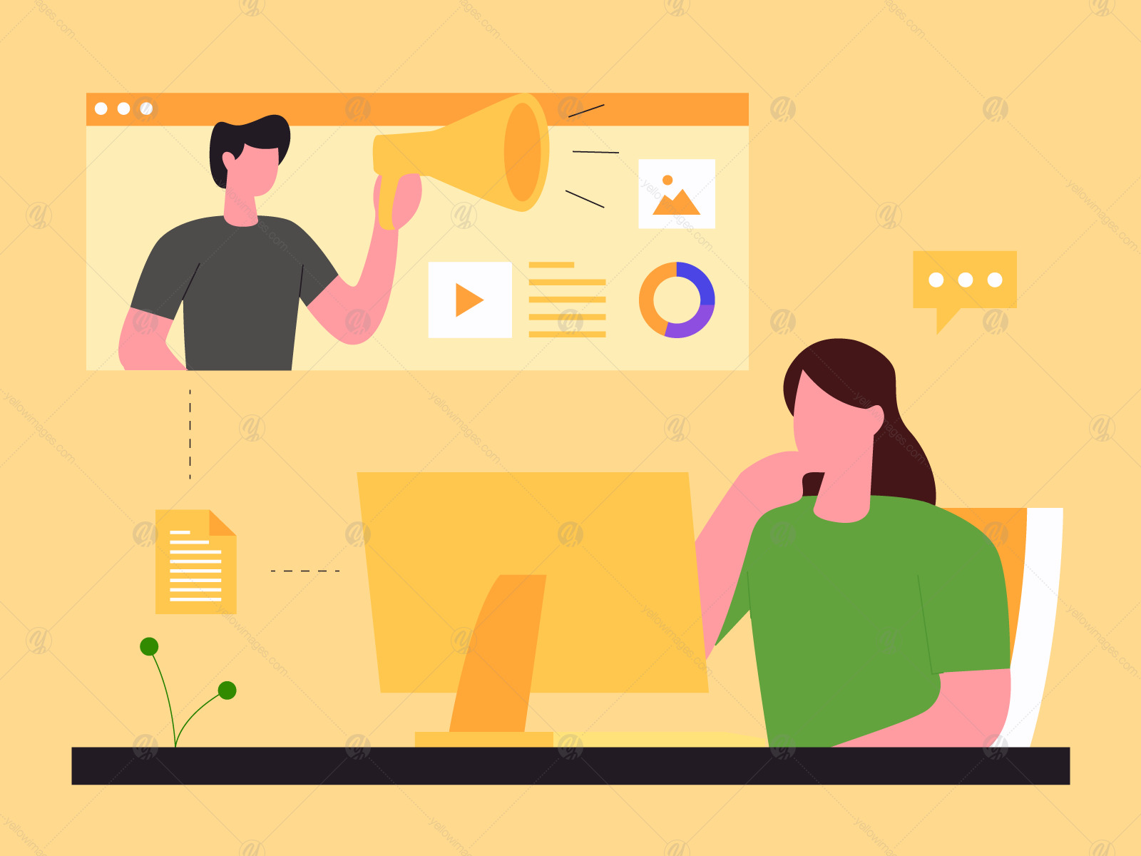 Digital Marketing Illustration Vol 1 Digital Marketing Illustration Vol 1