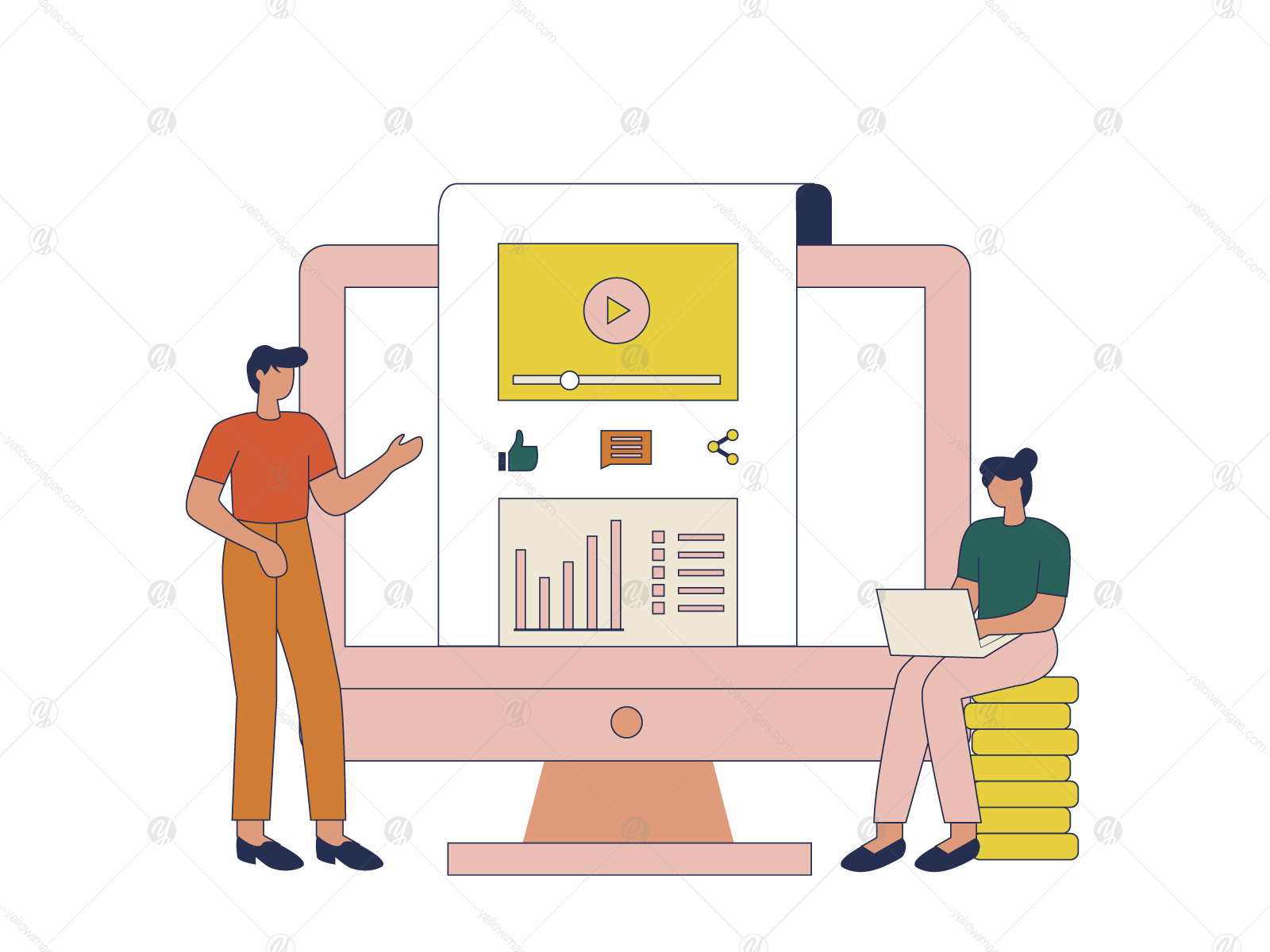 Digital Marketing Illustration Vol 3 Digital Marketing Illustration Vol 3