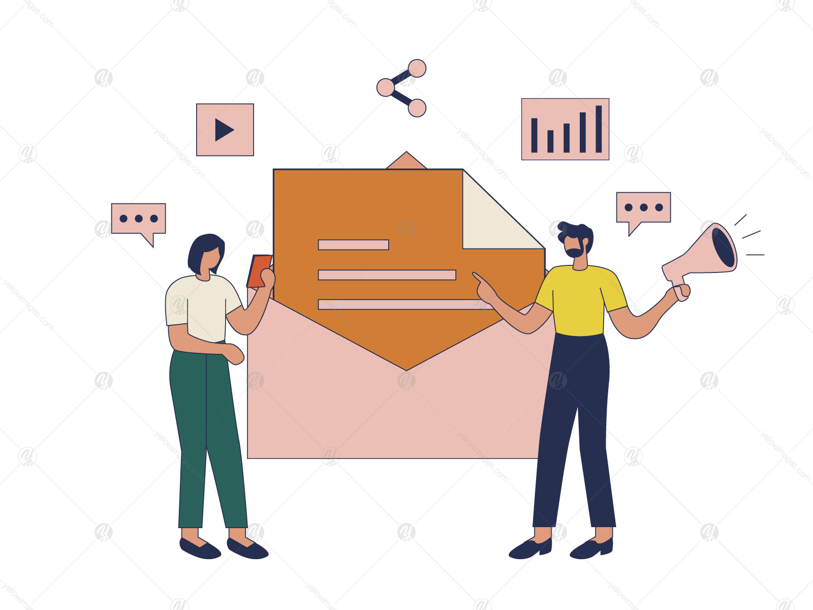 Digital Marketing Illustration Vol 3 Digital Marketing Illustration Vol 3