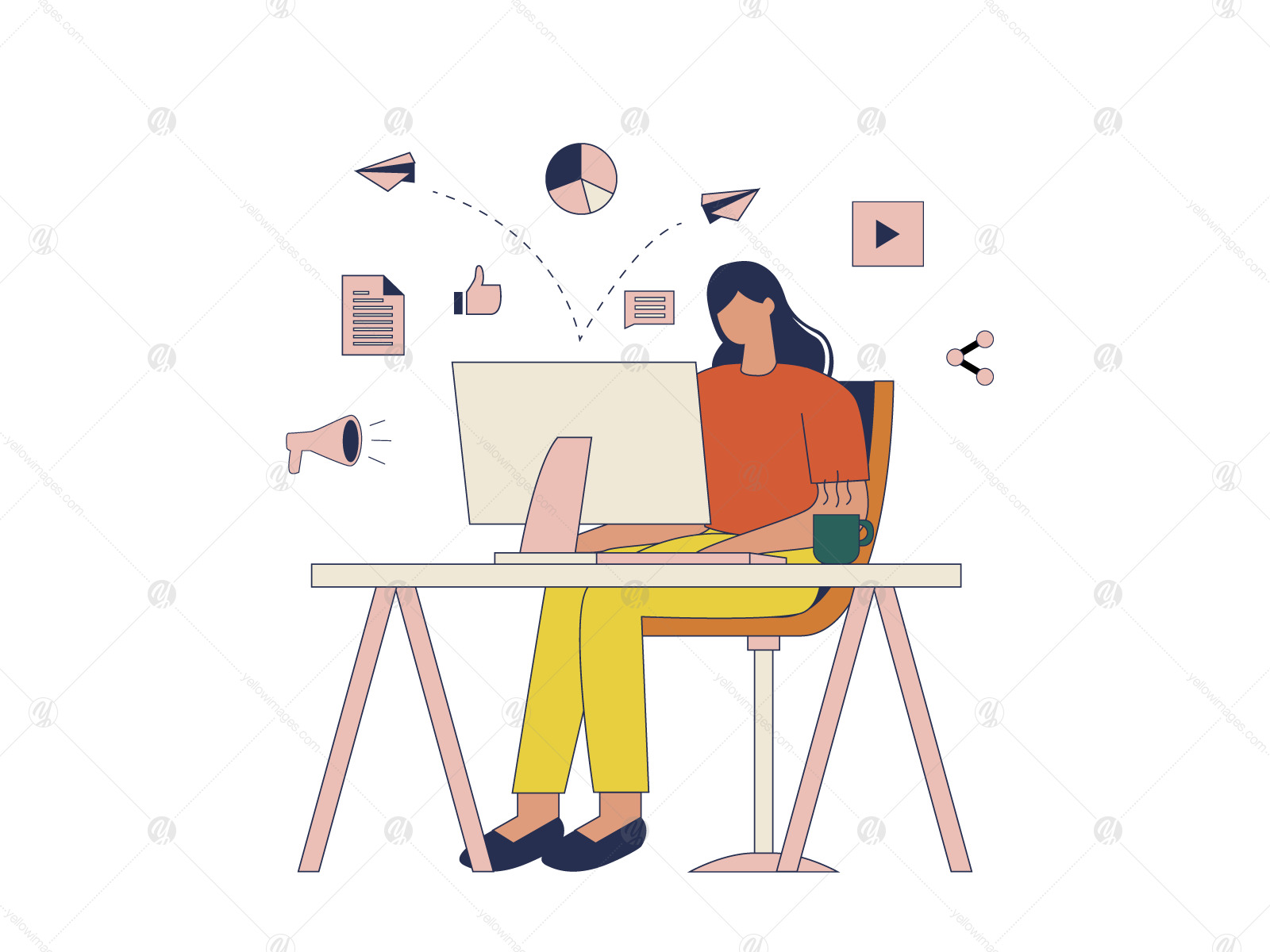 Digital Marketing Illustration Vol 3 Digital Marketing Illustration Vol 3