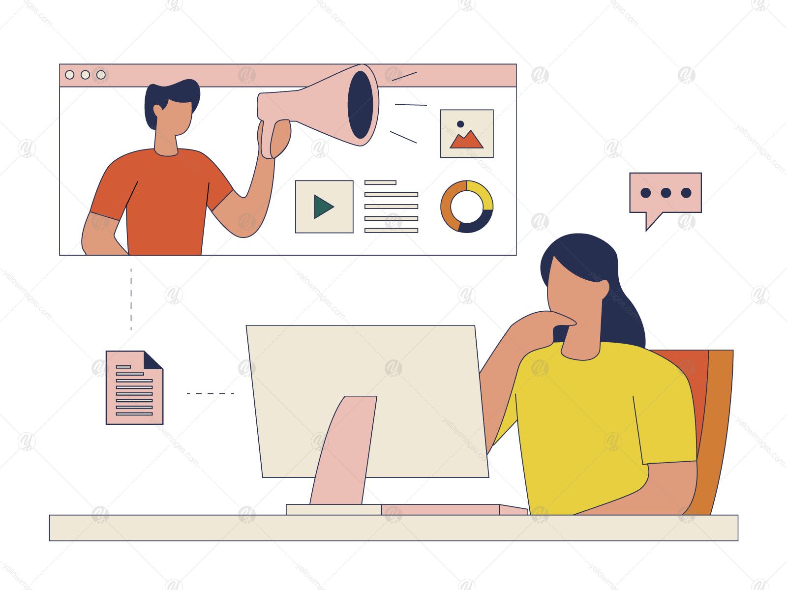 Digital Marketing Illustration Vol 3 Digital Marketing Illustration Vol 3