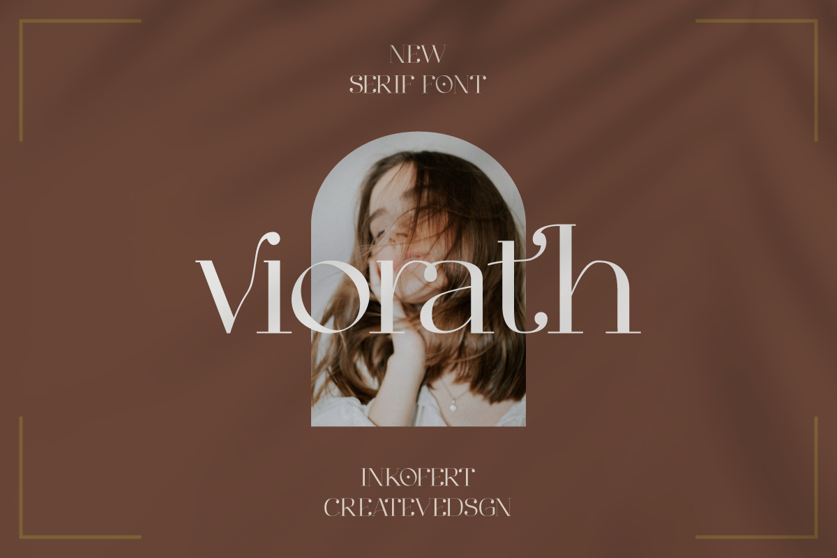 Viorath Modern Serif Font Viorath Modern Serif Font