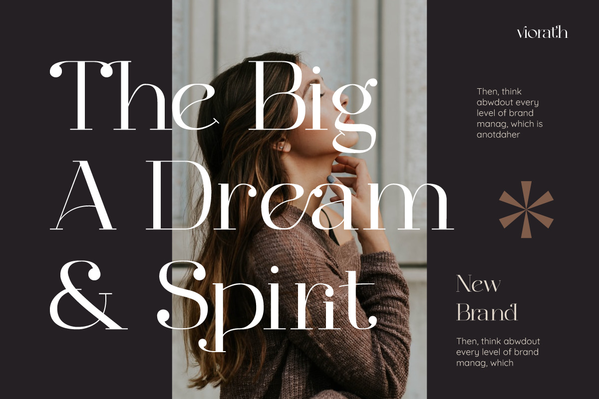 Viorath Modern Serif Font Viorath Modern Serif Font