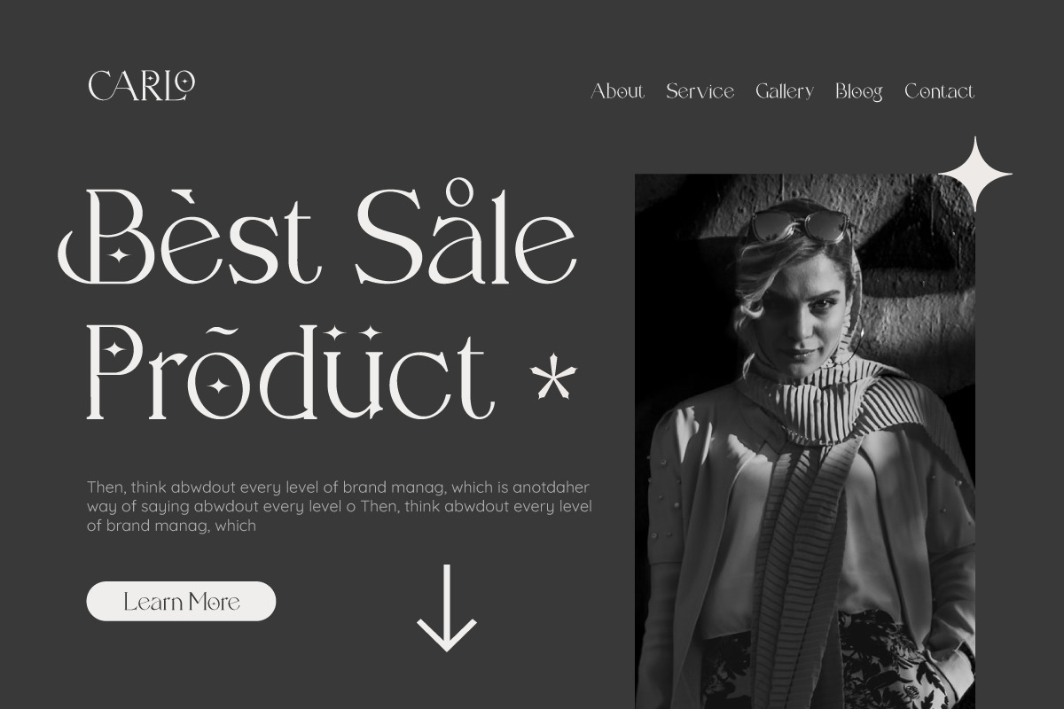 Carlo Elegant Serif Font Carlo Elegant Serif Font